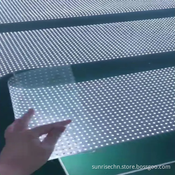 Ultra-Thin Flexible LED Foil Display: Clear, Transparent, and Easy to Install Crystal Film Screen